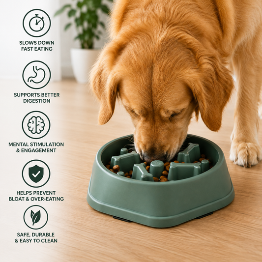 Slow Feeder Pet Bowl
