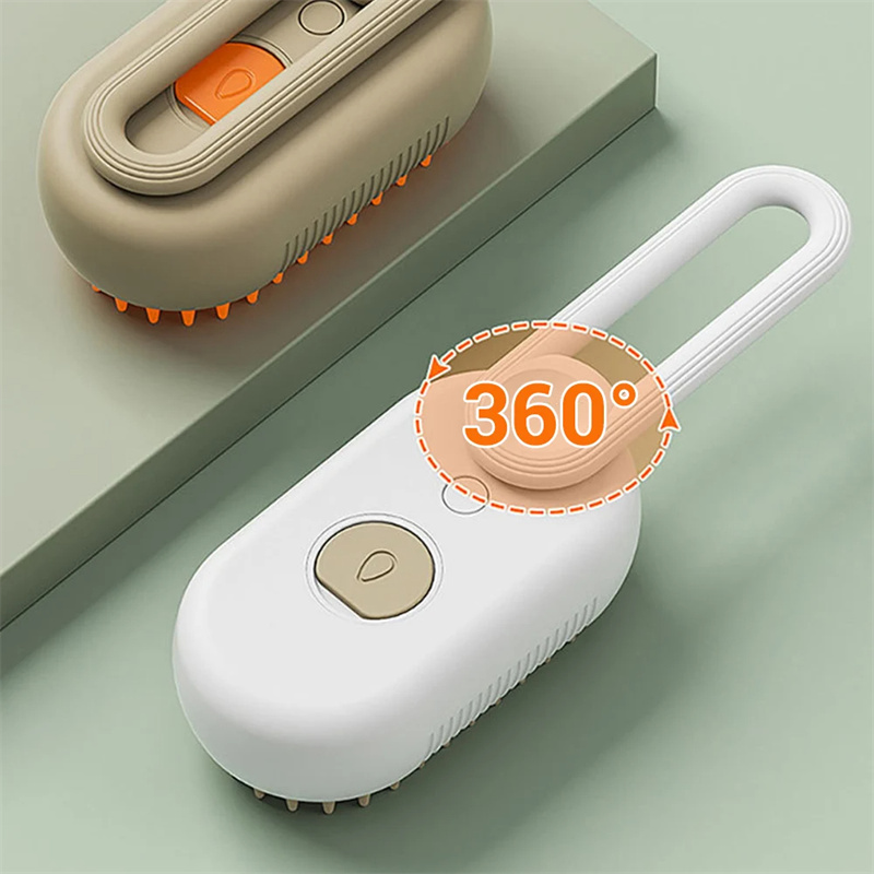 3-in-1 Electric Spray Pet Grooming Brush