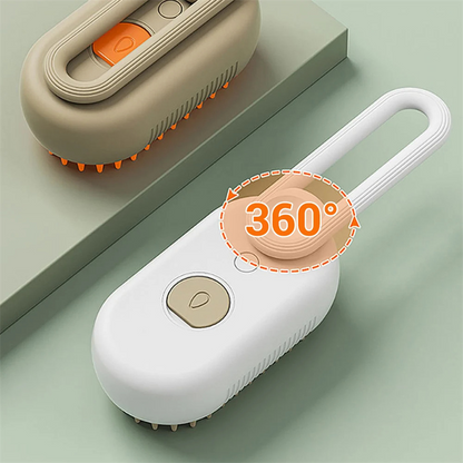 3-in-1 Electric Spray Pet Grooming Brush