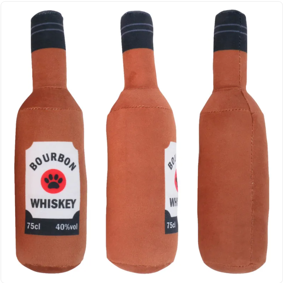 Bottle-Shaped Durable Pet Chew Toy