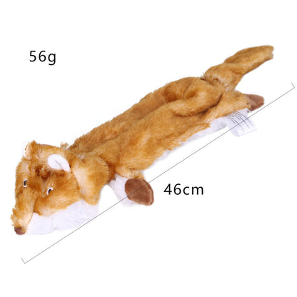 Long Plush Chew Toy for Dogs