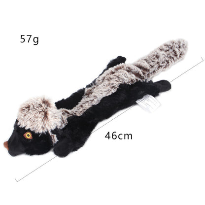 Long Plush Chew Toy for Dogs