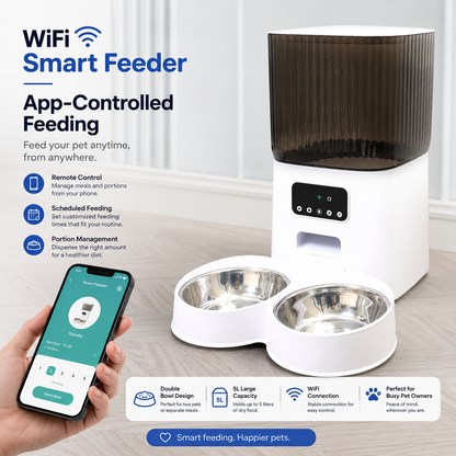 5L Automatic Pet Feeder