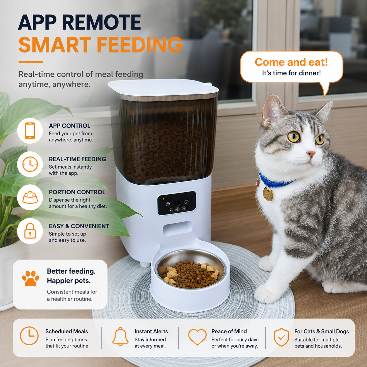 5L Automatic Pet Feeder