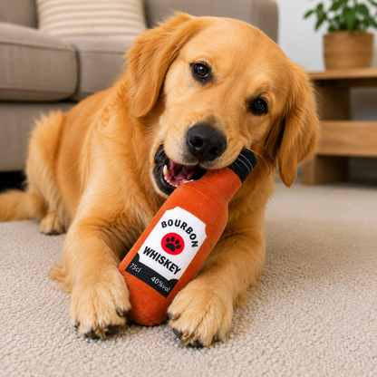 Bottle-Shaped Durable Pet Chew Toy