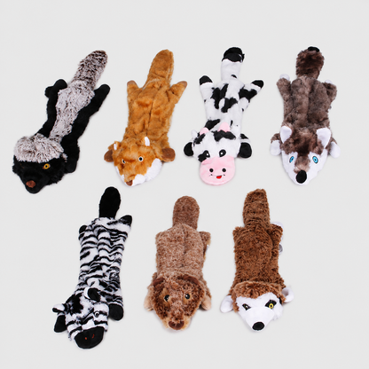 Long Plush Chew Toy for Dogs