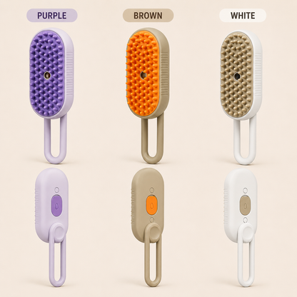 3-in-1 Electric Spray Pet Grooming Brush