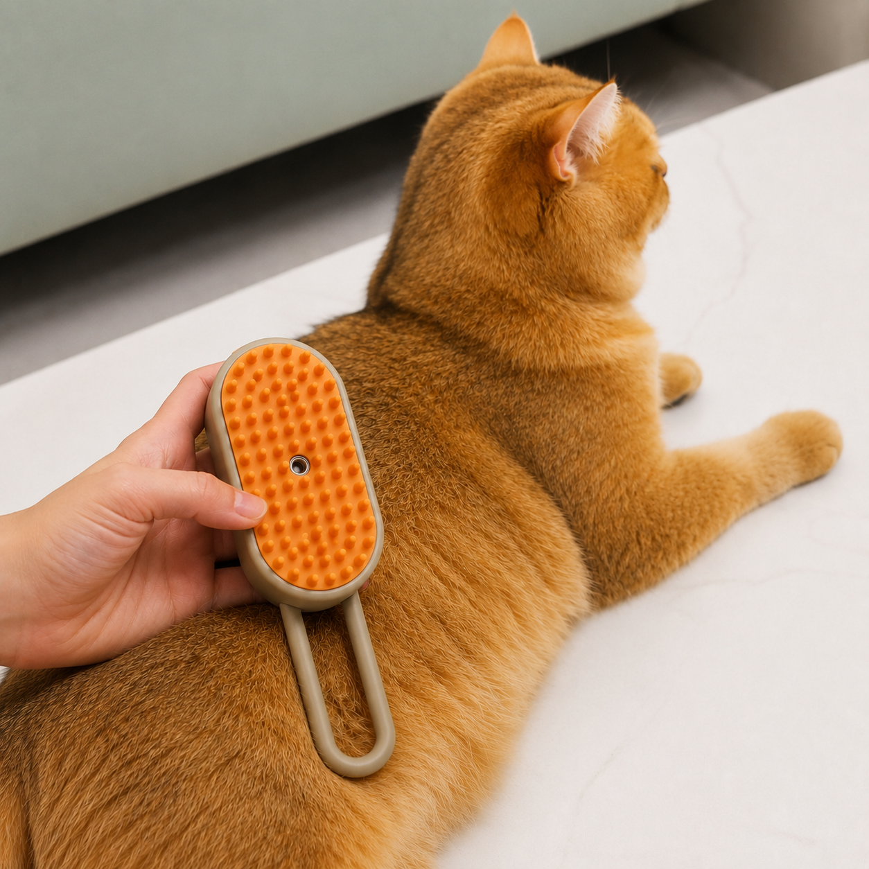 3-in-1 Electric Spray Pet Grooming Brush