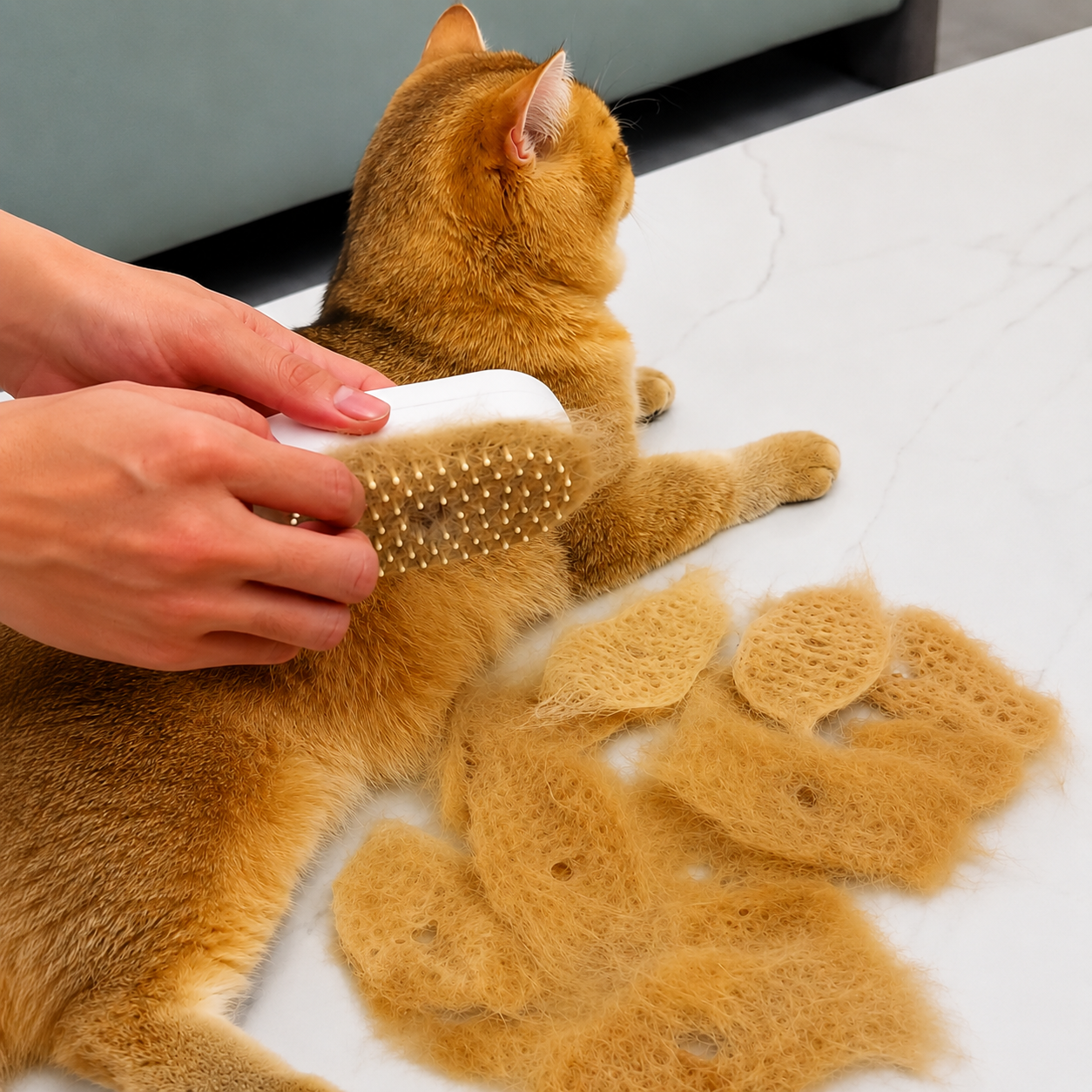 3-in-1 Electric Spray Pet Grooming Brush
