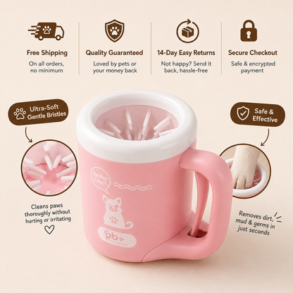 360° Pet Paw Cleaner Cup